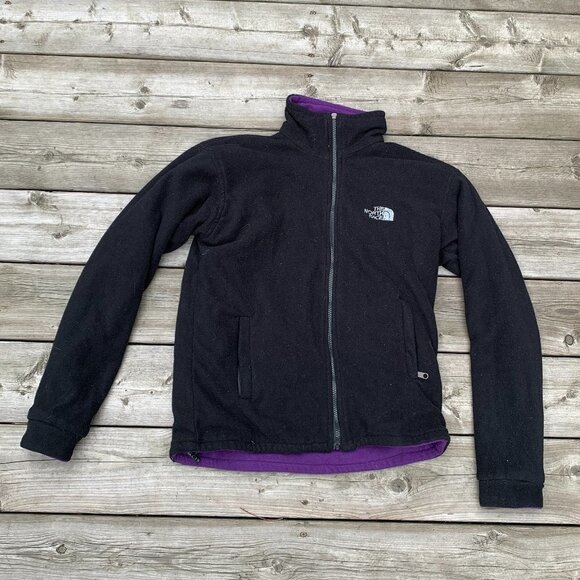 Vintage The North Face Reversible Sherpa Zip Up Jacket Medium - Picture 4 of 12